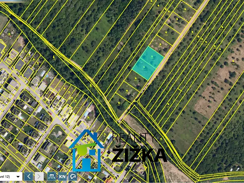 Prodej zahrady 1739 m², Želešice – náhled fotky 2