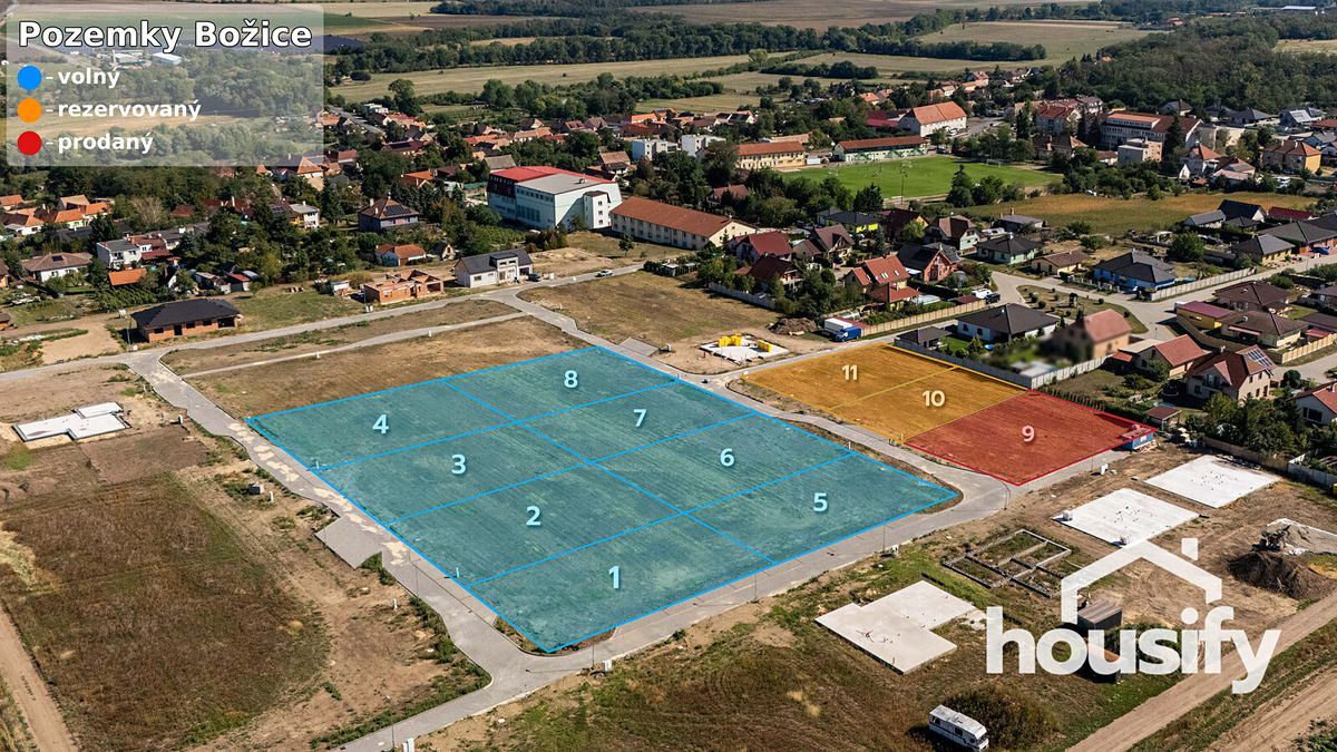 Prodej stavebního pozemku 861 m² – fotografie 2