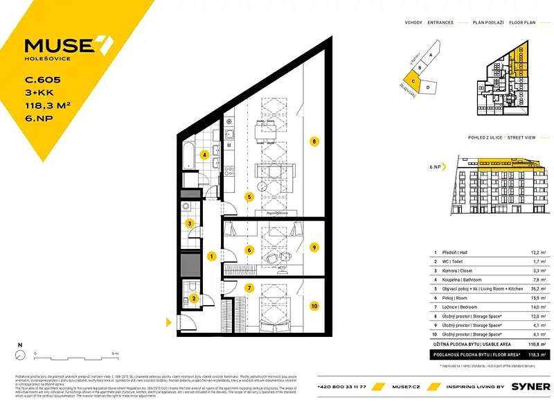Prodej bytu 3+kk 118 m², Praha – náhled fotky 2