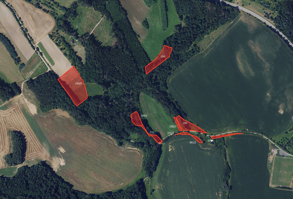 Prodej pole 14672 m²