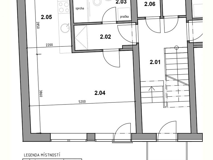 Wohnung 1+kk zur Miete, 36 m² (27 von 27)