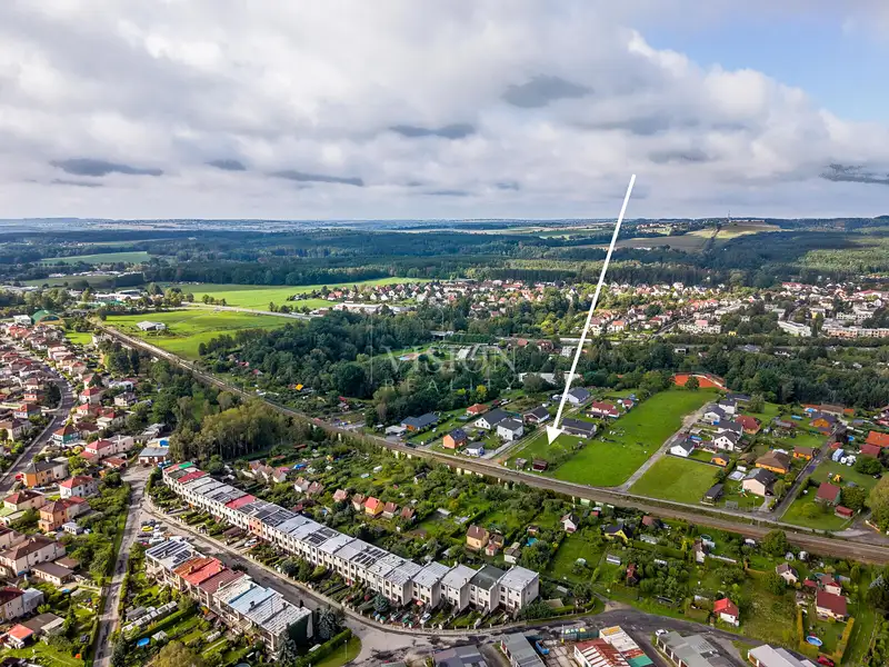 Prodej stavebního pozemku 1399 m², Sezimovo Ústí – náhled fotky 3
