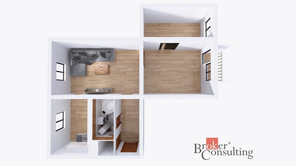 Pronájem bytu 3+1 62 m² – fotografie 4