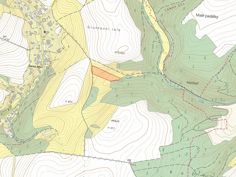 Prodej louky 7782 m², Střítež nad Ludinou – náhled fotky 2
