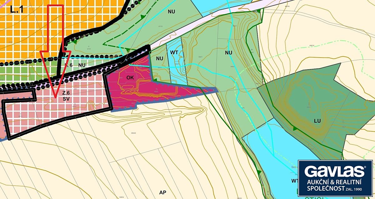 Prodej stavebního pozemku 14793 m² – fotografie 3
