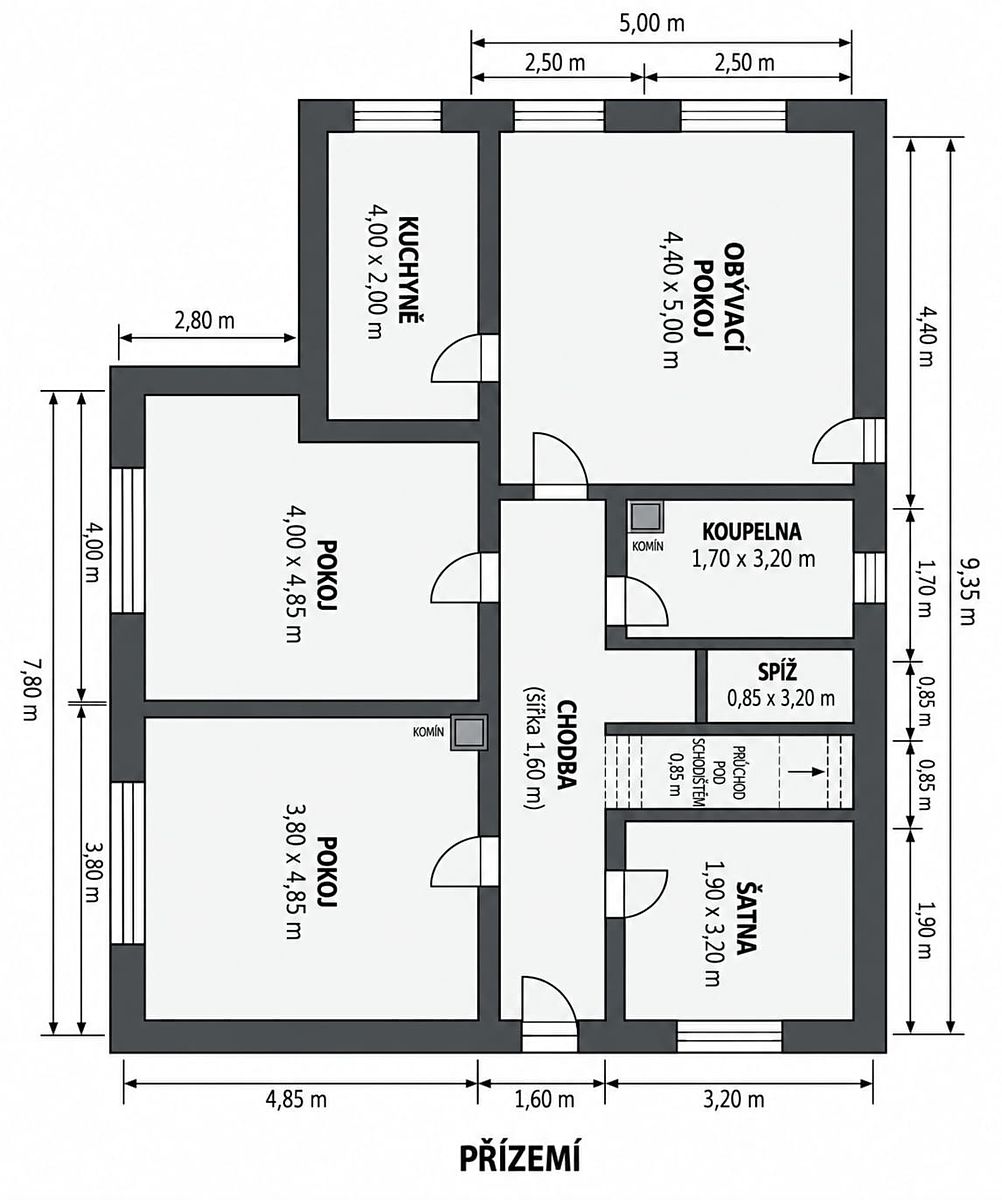 Prodej rodinného domu 119 m², pozemek 1562 m² – fotografie 4