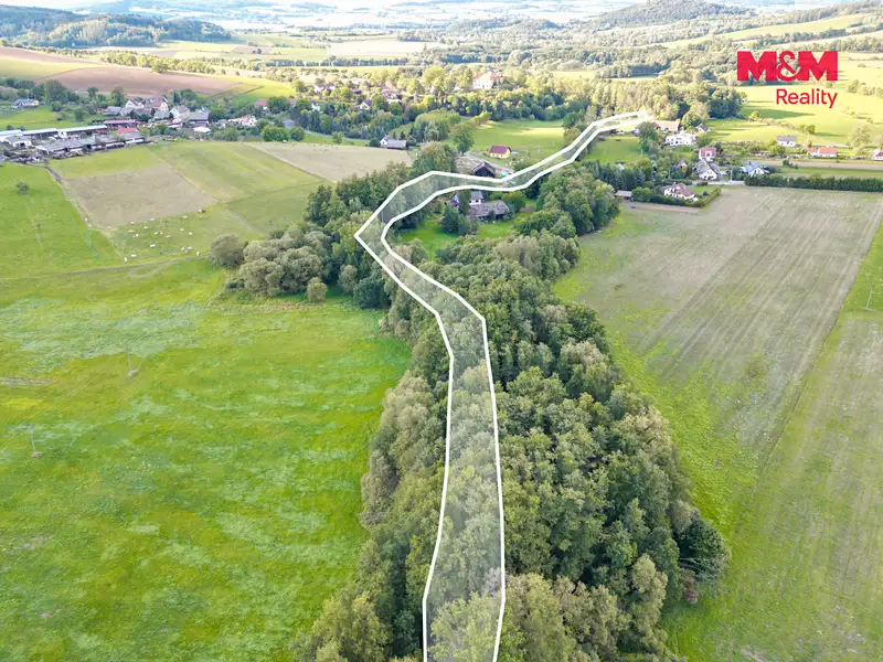Prodej pozemku 4011 m², Strážov – náhled fotky 2