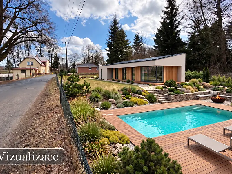 Prodej stavebního pozemku 1131 m², Krásná – náhled fotky 1