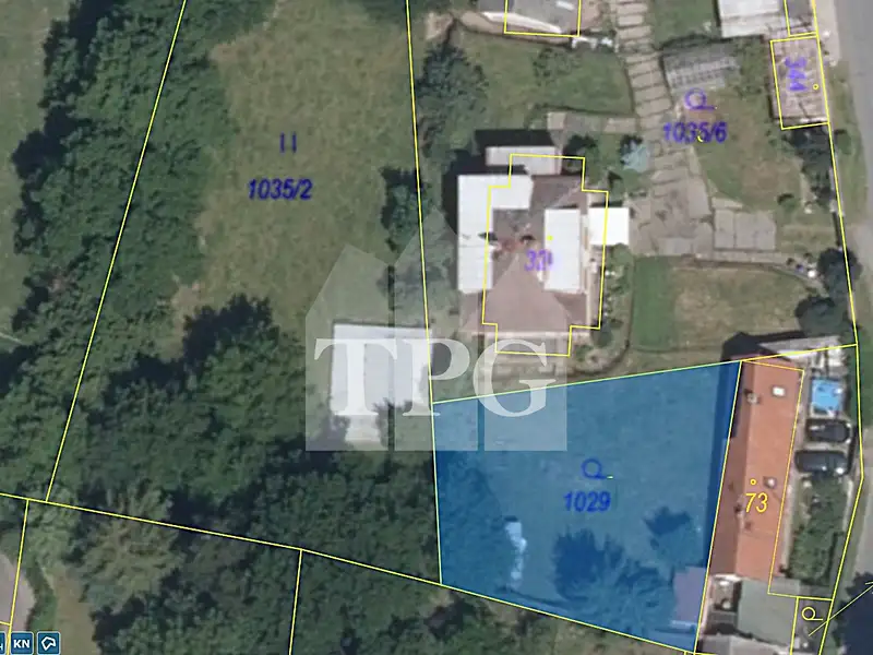 Prodej stavebního pozemku 2674 m², Vyšehořovice – náhled fotky 2