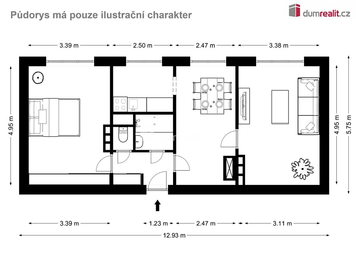 Prodej bytu 3+1 60 m² – fotografie 5
