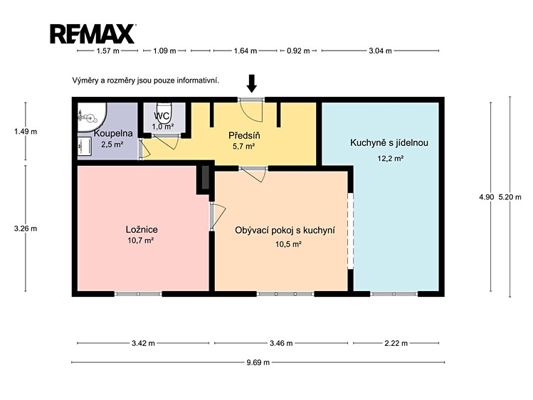 Wohnung 2+1 zum Kauf, 48 m² (3 von 24)