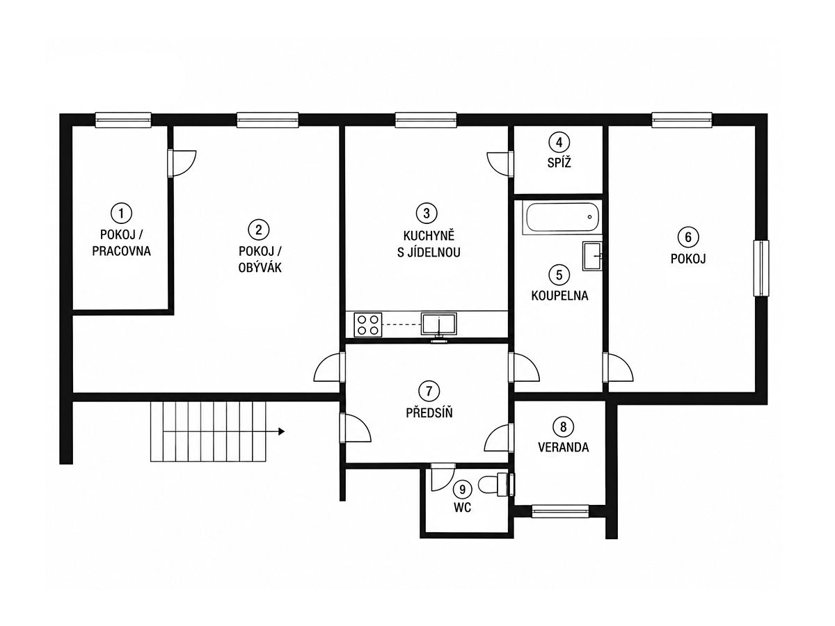Prodej bytu 3+kk 87 m² – fotografie 2