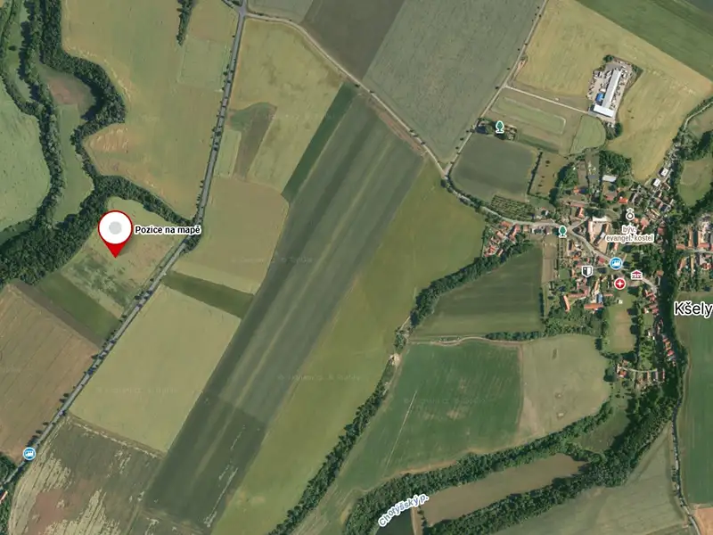 Prodej pole 6834 m², Krupá – náhled fotky 3