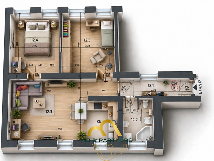 Prodej bytu 3+kk, 85 m² (20 z 29)