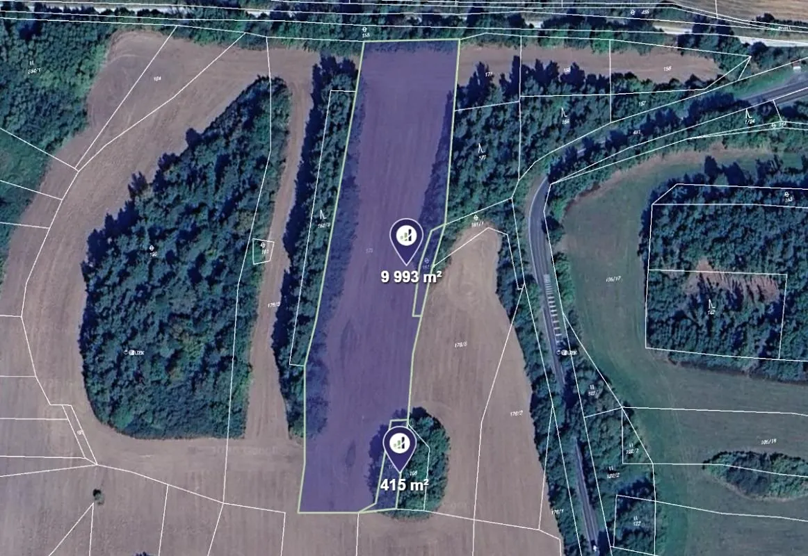 Prodej pole 10408 m²