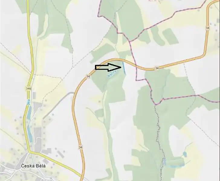 Prodej lesa 1714 m², Česká Bělá – náhled fotky 3