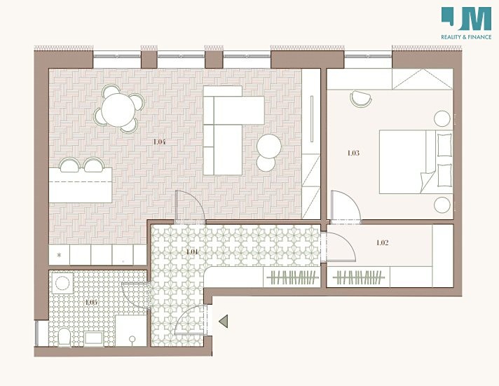 Квартира 2+kk на продаж, 60 м² (23 з 59)