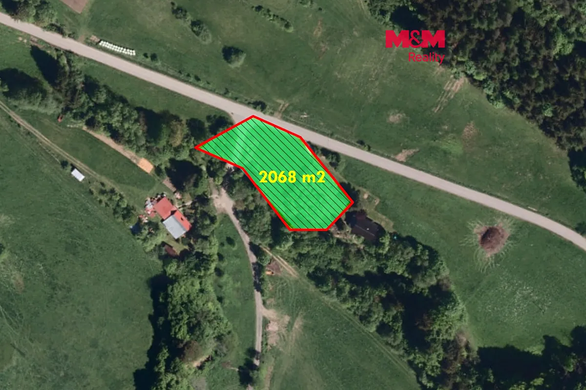 Prodej louky 2068 m²