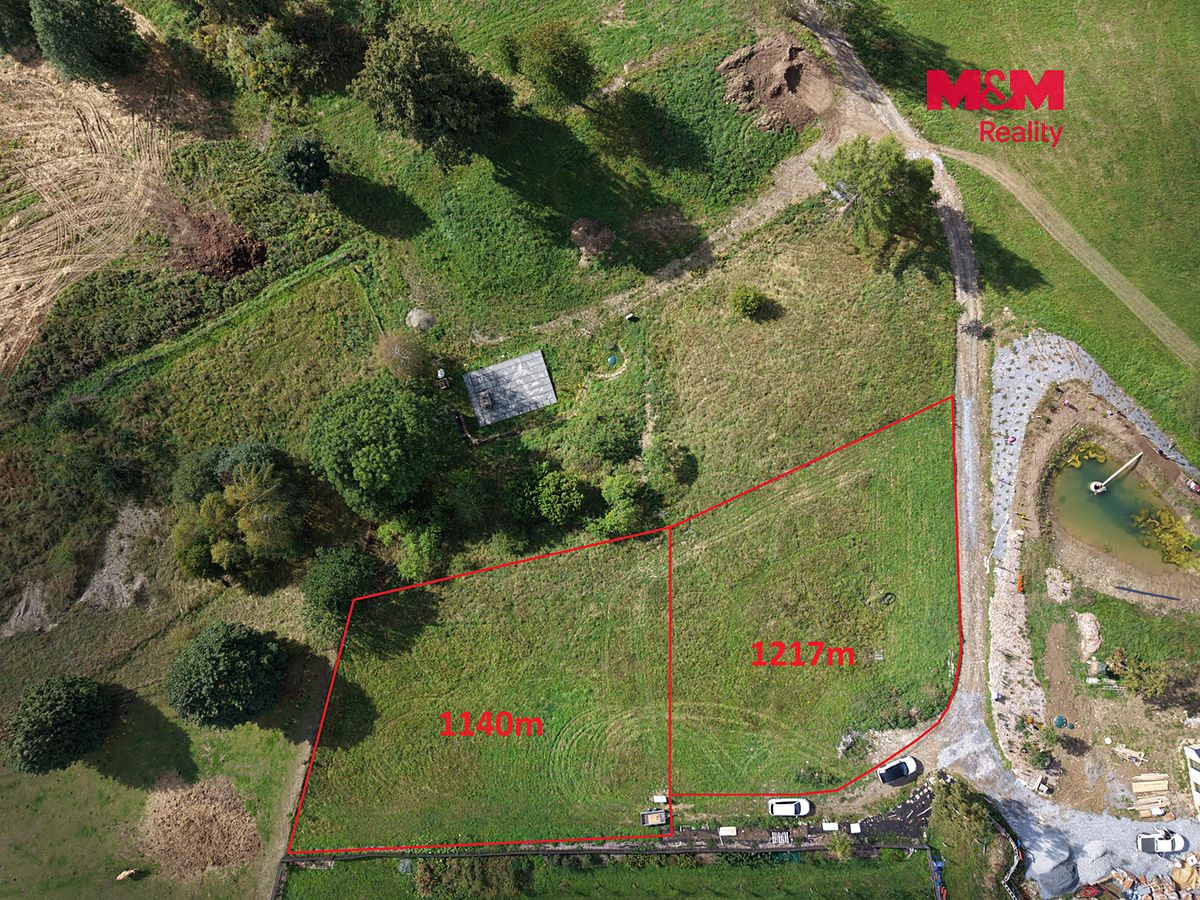 Prodej stavebního pozemku 1217 m² – fotografie 3