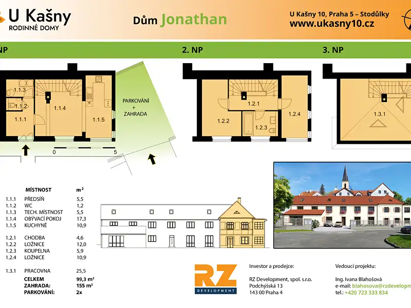 Prodej rodinného domu 99 m², pozemek 240 m², Praha – náhled fotky 2