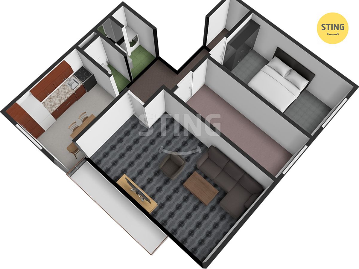 Prodej bytu 3+1 67 m² – fotografie 3
