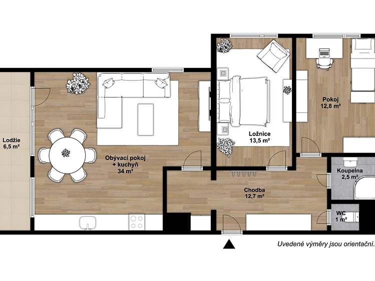 Prodej bytu 3+kk, 77 m² (34 z 34)