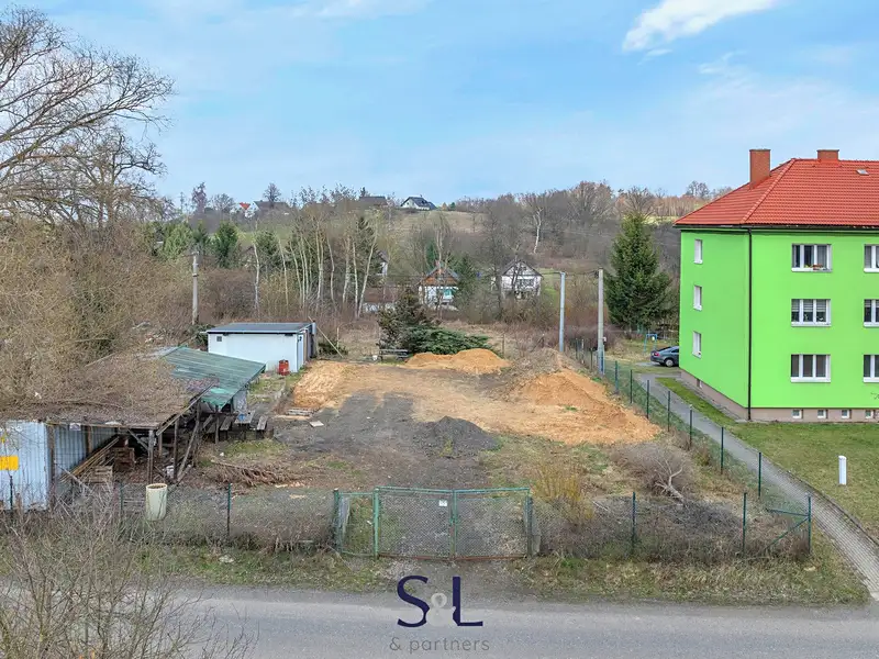 Prodej stavebního pozemku 1026 m², Dubá – náhled fotky 3