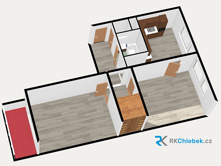 Wohnung 2+1 zur Miete, 64 m² (11 von 21)