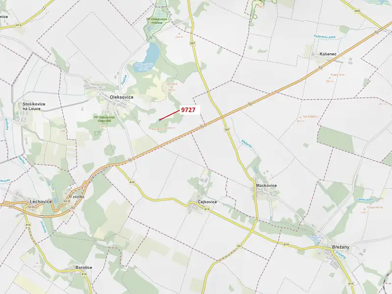 Dražba lesa 3629 m², Oleksovice – náhled fotky 1