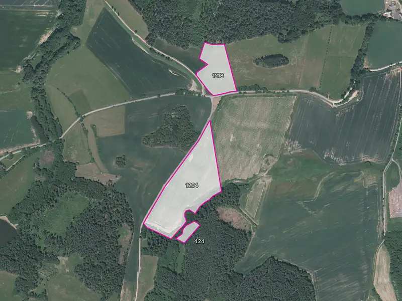 Prodej pole 23098 m², Kuřimany – náhled fotky 1