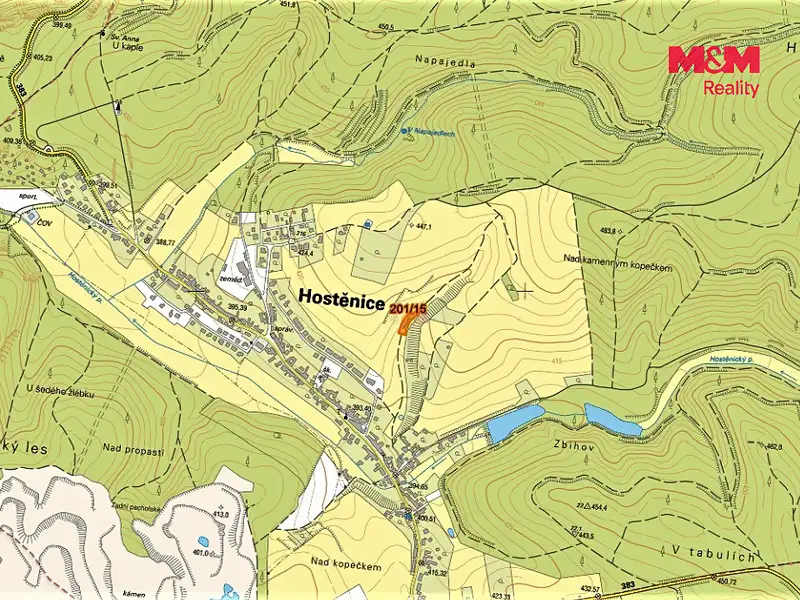 Prodej louky 644 m², Hostěnice – náhled fotky 2