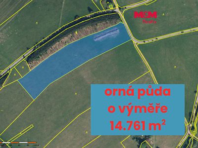 Prodej pole 14761 m²