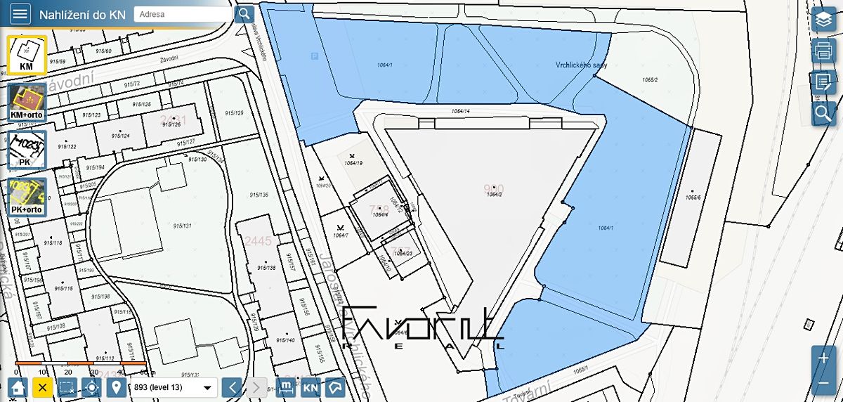 Prodej komerčního pozemku 8567 m² – fotografie 3