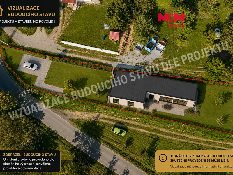 Prodej stavebního pozemku 1163 m², Zbraslavice – náhled fotky 1
