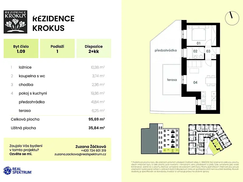 Prodej bytu 2+kk 36 m², Brno – náhled fotky 1