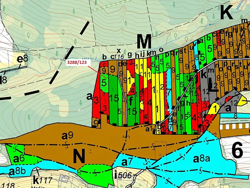 Dražba lesa 1707 m², Hosty – náhled fotky 3