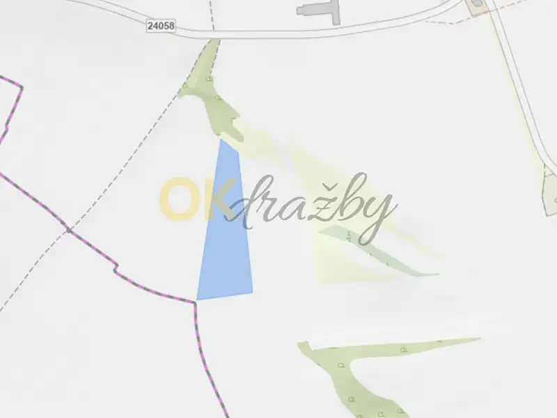Dražba pozemku 81752 m², Hrobce – náhled fotky 2