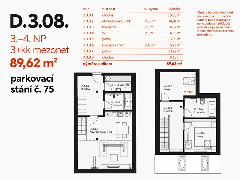 Prodej bytu 3+kk 89 m², Praha – náhled fotky 1