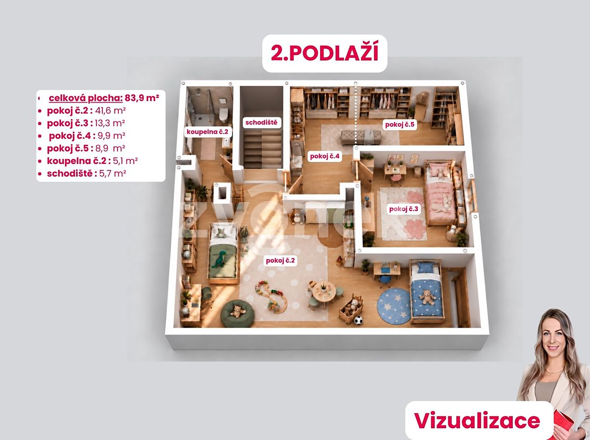 Prodej rodinného domu 166 m², pozemek 455 m² – fotografie 5