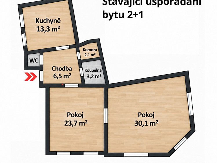 Wohnung 2+1 zum Kauf, 80 m² (27 von 29)