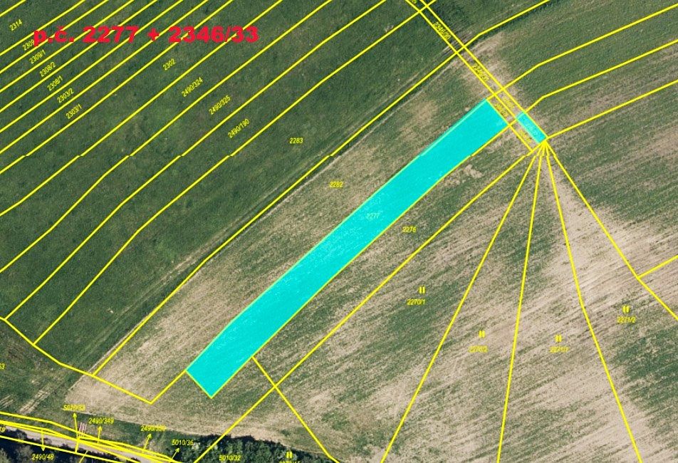 Prodej pole 5351 m² – fotografie 3