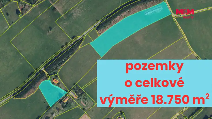 Prodej louky 3989 m², Dobré – náhled fotky 2