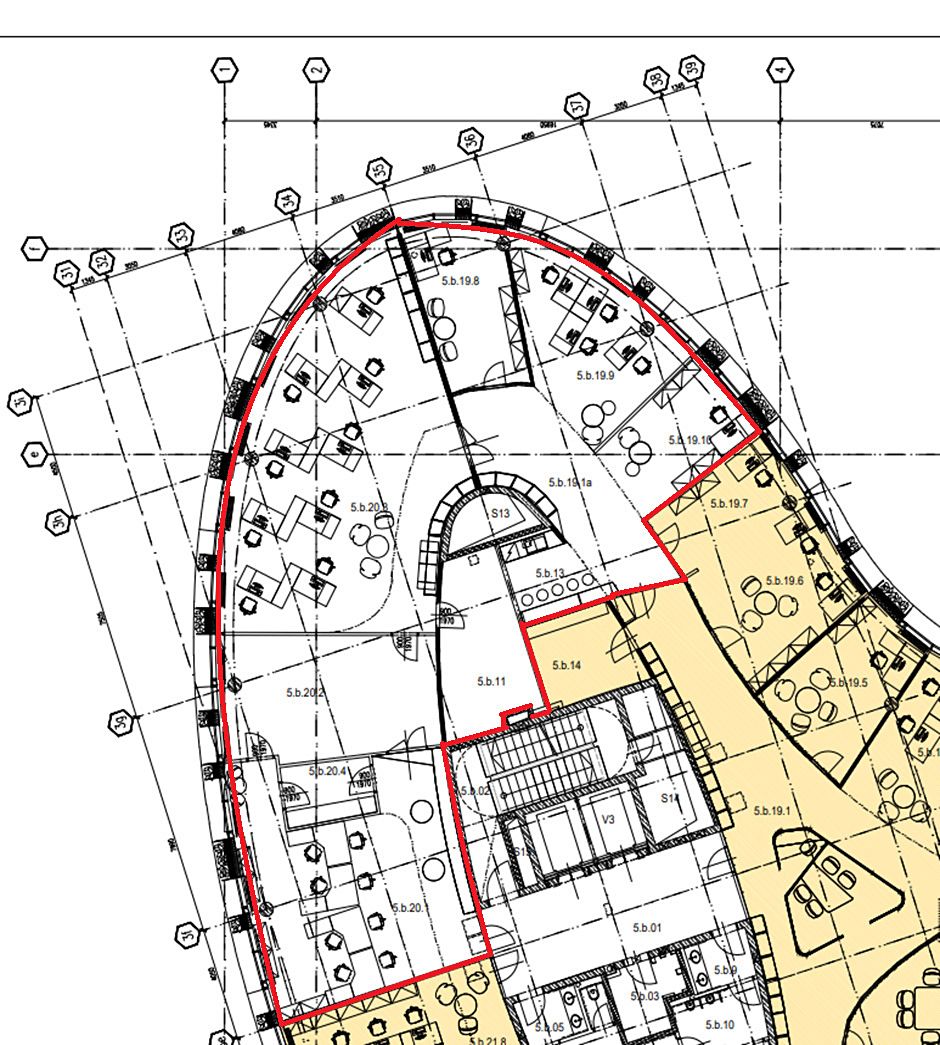 Pronájem kanceláře 374 m² – fotografie 3