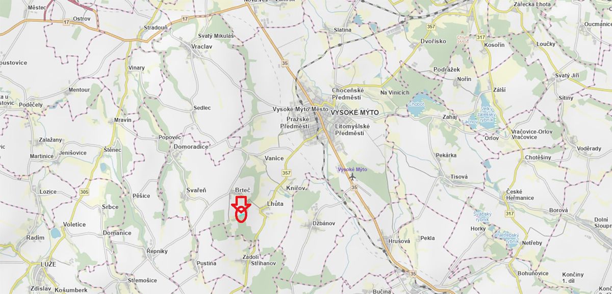 Prodej lesa 5791 m² – fotografie 3