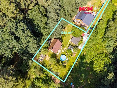Prodej chaty 32 m², pozemek 538 m²