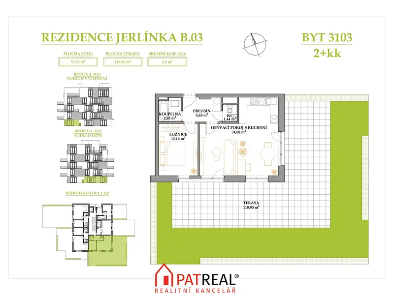Prodej bytu 2+kk 159 m², Brno – náhled fotky 2