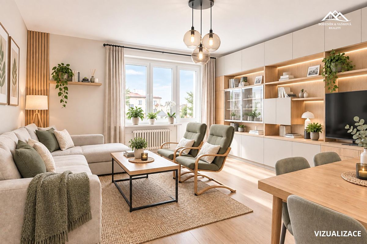 Prodej bytu 3+1 63 m²