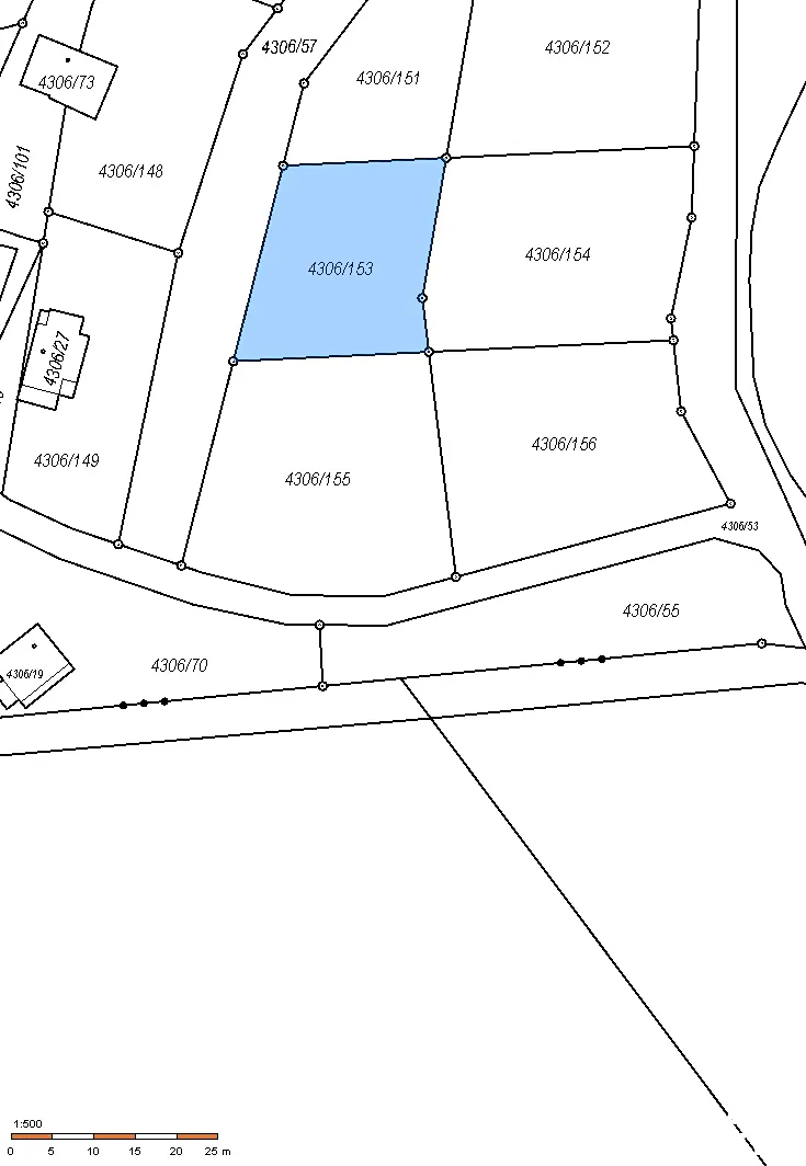 Prodej pozemku 489 m²