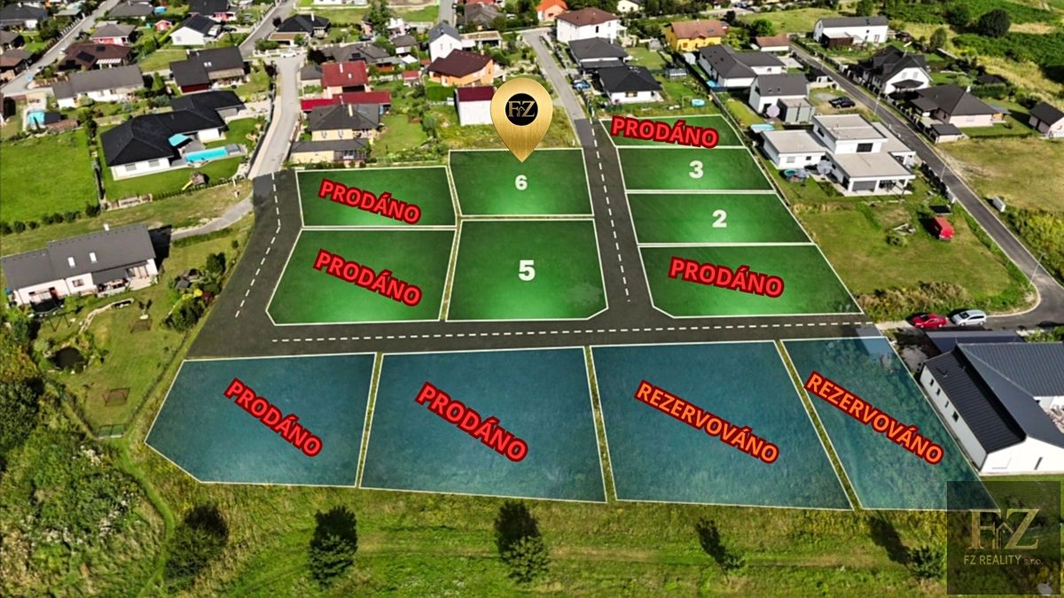 Prodej stavebního pozemku 742 m² – fotografie 3