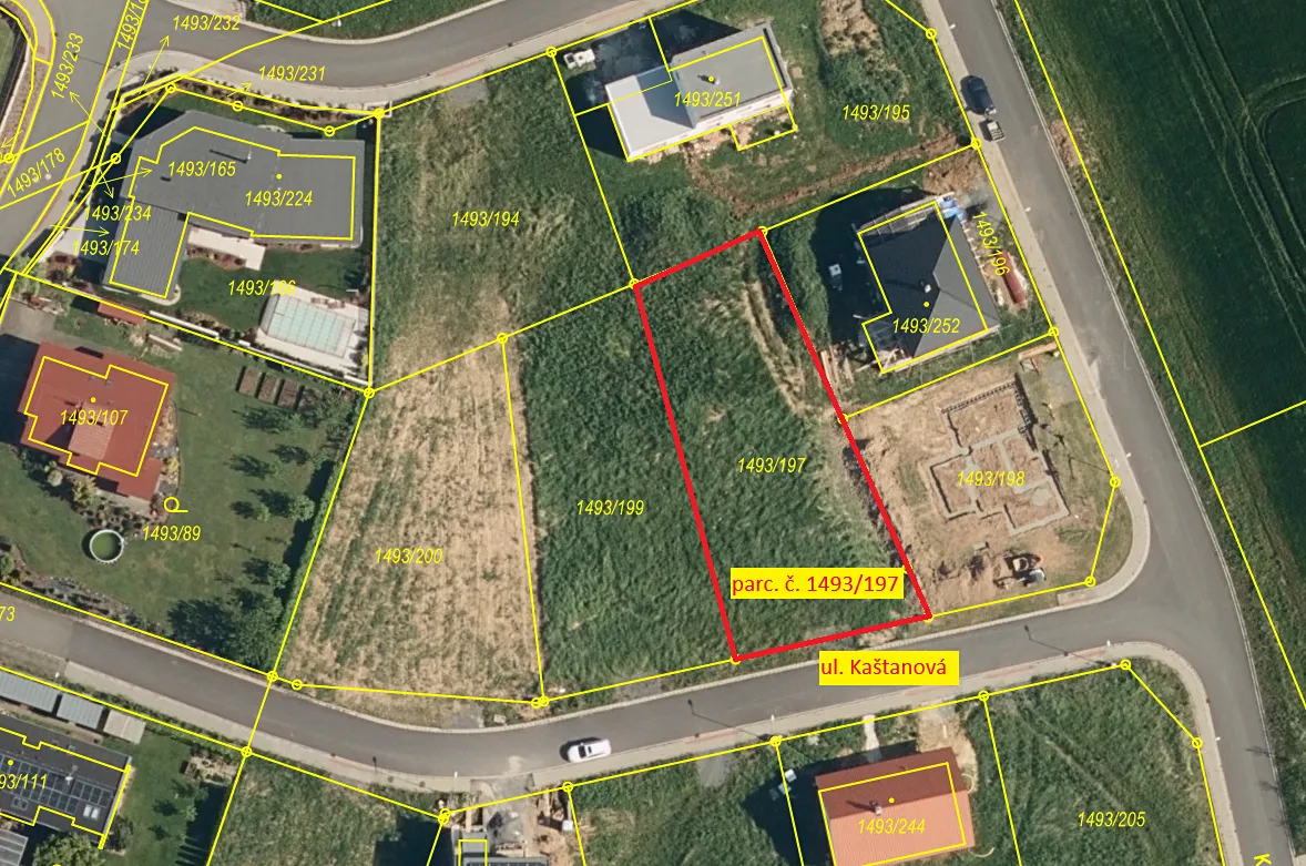 Prodej stavebního pozemku 855 m²